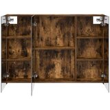  Kupaonski ormar s ogledalom Dimljeni hrast 100 x 14 5 x 70 cm | shoptok.hr