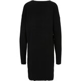 Pieces Tall Pletena obleka 'JULIANA' črna | Shoptok.si