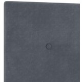  Glava postelje z gumbi, temno siva, 90 cm, žamet, (22051313) | Shoptok.si