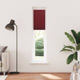  Plisirana zavjesa Bordo crvena 50x200 cm Širina tkanine 49,4 cm Poliester | Shoptok.si