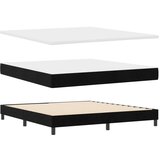 Box Postelja s pomičnim dnom in ležiščem Črna Super King Velvet, (22052199) | Shoptok.si