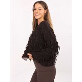 RUE PARIS Sweater-MI-SW-2008.86-dark brown | Shoptok.si
