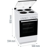 Gorenje električni šporet GE5A21WH