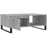  Stolić za kavu boja betona 90 x 60 x 35 cm konstruirano drvo | Eponuda.com