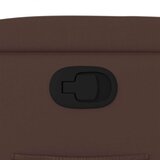  Naslanjač rjavo umetno usnje | Shoptok.si