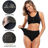 INF Paket 4 spodnjic z visokim pasom – črna, siva, bež, bela L, (21658347) | Shoptok.si