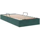  Otomanski krevet s pohranom Tamnozelena 100 x 200 cm Baršun | Eponuda.com