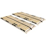  Podnice za krevet 2 kom s 28 letvica i 7 zona 80 x 200 cm | shoptok.hr