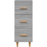  Komoda boja hrasta sonome 34 5x34x90 cm od konstruiranog drva | shoptok.hr