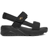 Skechers Sandali Uno Lite Sandal-Sunny Stand 310372L/BKRG Črna | Shoptok.si