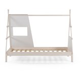 Marckeric Krem dječji krevet od masivnog bora u obliku kućice s podnicom 90x200 cm Enola – | shoptok.hr