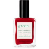 Manucurist green nail polish red & burgundy - red cherry Cene