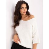 Italy Moda Sweater-MI-SW-2103.07-ecru Cijene