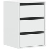 Furnova Kotni predalnik bel 40x41x58 cm inženirski les, (21950578) | Shoptok.si