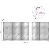  Gabion s žicom debljine 3 5 mm i mrežom 5x5 cm 1050x10x100 cm - 10 cm 100 cm 1050 cm | shoptok.hr