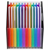  Folder Organizer for Office Documents, 13 Compartments, A4, Black | shoptok.hr