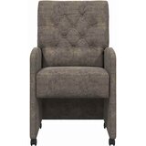  Blagovačke stolice s kotačima 2 pcs Tamno siva 58 x 67 x 97 cm | shoptok.hr