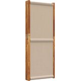 Sobna pregrada s 5 panela smeđesiva 350 x 180 cm | shoptok.hr