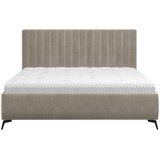 Hom`in OBLAZINJENA POSTELJA 180 cm x 200 cm , tekstil krem barve | Shoptok.si