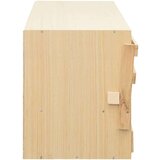  Gnijezdo za nesilice s 5 odjeljaka 117x33x38cm masivna borovina | shoptok.hr