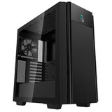 DeepCool Ohišje - CH510 MESH DIGITAL (z oknom, 1x12 cm ventilator, Mini-ITX / Mico-ATX / ATX / E-ATX, 1xUSB3.0) | Shoptok.si