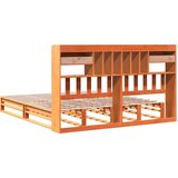  Krevet s regalom za knjige bez madraca 180x200 cm od borovine | shoptok.hr