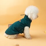 INF Topel jopič z oprsnico za male pse in mačke - zimska oblačila Green XL, (5000124717) | Shoptok.si