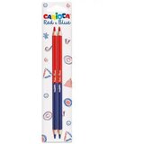 Carioca Red &amp, Blue 2-delni set modro-rdečih svinčnikov z dvema konicama - | Shoptok.si