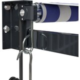  Automatska tenda na uvlačenje plavo-bijela 3,5 x 2,5 m | Eponuda.ba