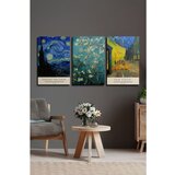WALLXPERT Ersycnvs11 - Višebojna Dekorativna Platna (3 Komada) 40 x 60 cm | Eponuda.com