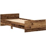 Okvir kreveta bez madraca staro drvo 75x190 cm | shoptok.hr