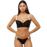 La Modeuse Oblazinjeni 74779_P176566 Črna | Shoptok.si