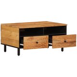  Stolić za kavu 80 x 54 x 40 cm od masivnog drva bagrema | shoptok.hr