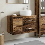  Set namještaja za kupaonicu 2 kom. Staro drvo Konstruirano drvo | shoptok.hr