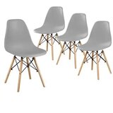  Set plastičnih trpezarijskih stolica Aurora siva 4/1 25-KS007SET | Eponuda.com