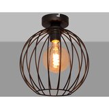  Plafonski luster MERCURE 1xE27/15W/230V, prečnik 24 cm, crne boje | Eponuda.com
