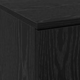  Visoka komoda Crni hrast 60 x 35 x 180 cm Konstruirano drvo | shoptok.hr