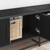 TV Jedinice 2 pcs Crni hrast 240 x 35 x 41 cm Konstruirano drvo | shoptok.hr