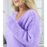 Pri Fluffy sweater knit dress neckline FUZZYVIBE | shoptok.hr