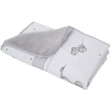 Roba Bela/siva otroška odeja iz mikropliša 80x80 cm Sternenzauber – | Shoptok.si