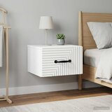  Noćni ormarić za montažu na zid 2 pcs Bijela 34,5 x 33 x 20 cm | Eponuda.com