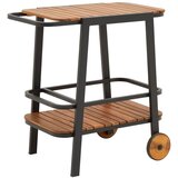 Bessagi Garden Servirni Voziček Marlo, Aluminij, Akacija | Shoptok.si