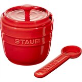 Staub Salt container with spoon - 250 ml, Red | shoptok.hr
