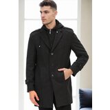 Dewberry PLT8334 MEN'S COAT-LIGHT PATTERNED ANTHRACITE | shoptok.hr