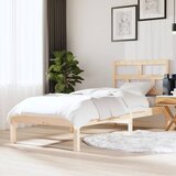 vidaXL Okvir za krevet od masivnog drva 75 x 190 cm 2FT6 jednokrevetni Cijene