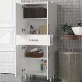 Woody Fashion Kupaonski ormarić, Bijela boja, Arizona 4 Kapak - White | shoptok.hr