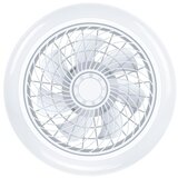 Ksix Siroco ventilator s osvjetljenjem i glazbom, Tuya, 46 cm, 6 brzina, 3000lm | shoptok.hr