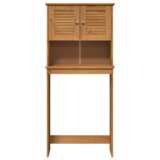 vidaXL Ormar za perilicu rublja s policom boja meda 72.5 x 27 x 161 cm | shoptok.hr
