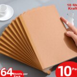  Zuo Lanzhe Set rokovnika A5, 10 komada, Smeđe boje Cene