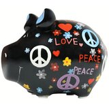  Kasica piggy hippie & plan b 12x9x9 cm ( 10029615_1 ) Cene